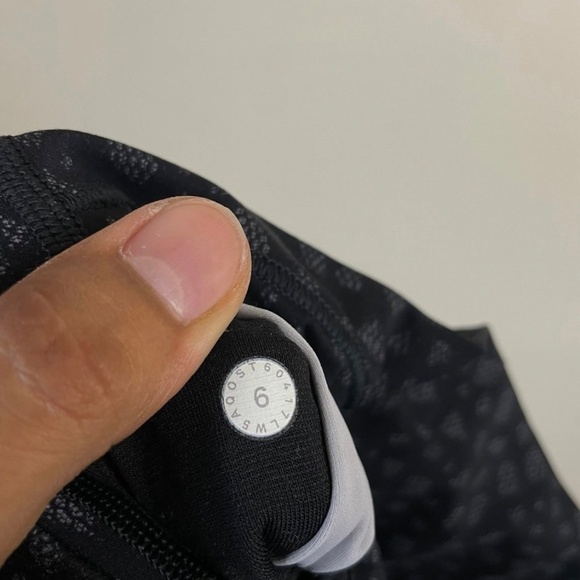 Lululemon Wunder Under Hi-Rise Tight 28" Overlace Wunderunder HR Ice Grey Black - Picture 9 of 9